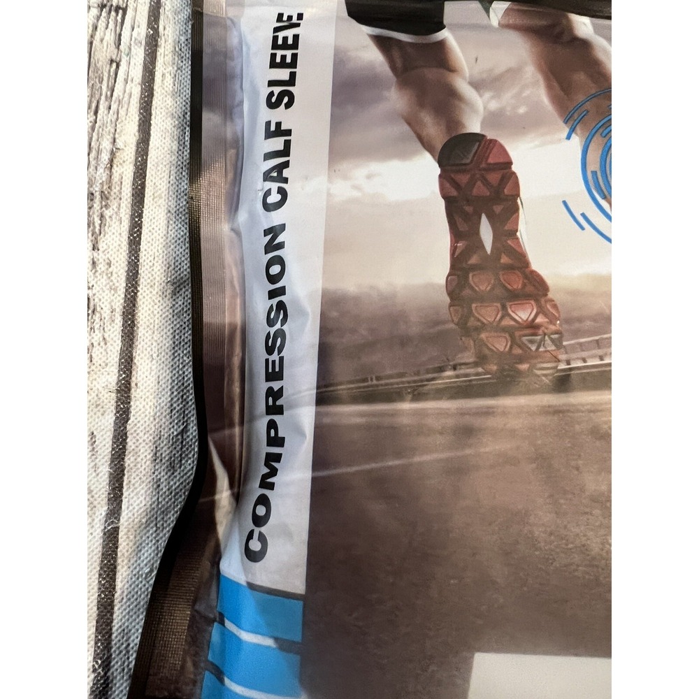 powerlix compression calf sleeves S/M Black - Picture 4 of 8
